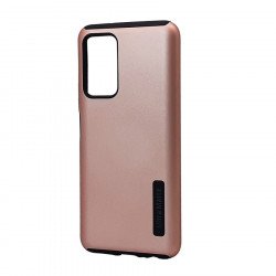Ultra Matte Armor Hybrid Case for Samsung Galaxy A03s (USA) (Rose Gold)